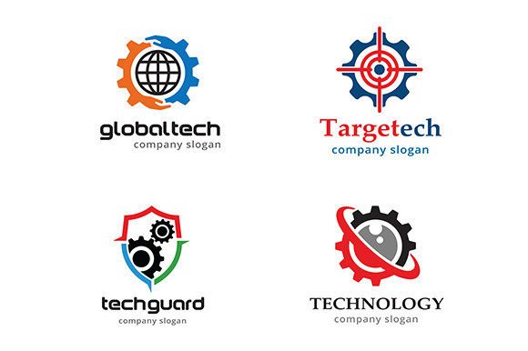 4 Technology Logo Template Design: A Strategic Tool for Branding and Creativity