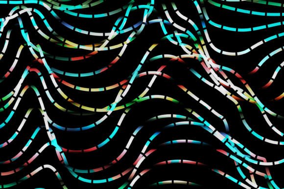 Abstract Colorful Wave Background 95: A Versatile Design Asset for Modern Creatives