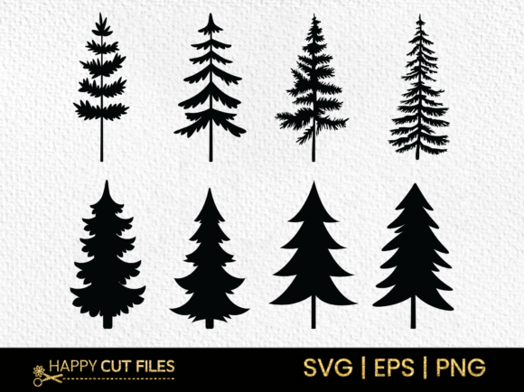 Christmas Tree SVG Bundle for Creative Projects