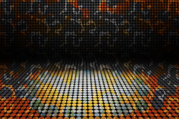 Futuristic Background in 80s Vector 58: A Timeless Design Asset for Modern Creativity