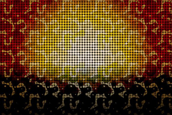 Geometric Vector Pattern Background 63: A Versatile Design Asset for Modern Creatives