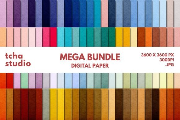 Grunge Texture Digital Papers Bundle Set 3: A Versatile Asset for Creative and Business Workflows