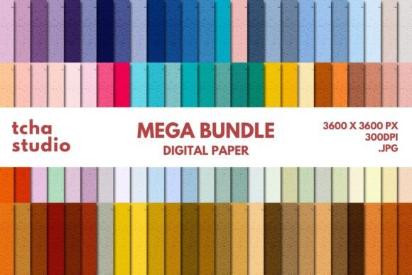 Grunge Texture Digital Papers Bundle Set 7: A Versatile Tool for Creative Projects