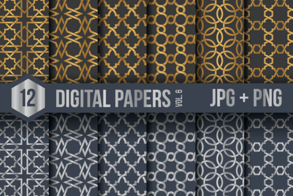 Luxury Digital Papers Vol. 6
