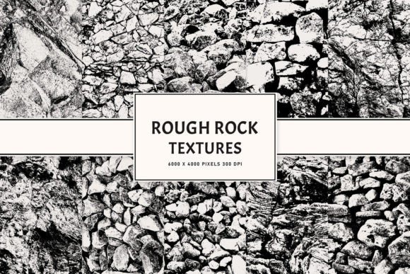 Rough Rock Textures: Elevating Digital Art with Realistic and Versatile Design Elements