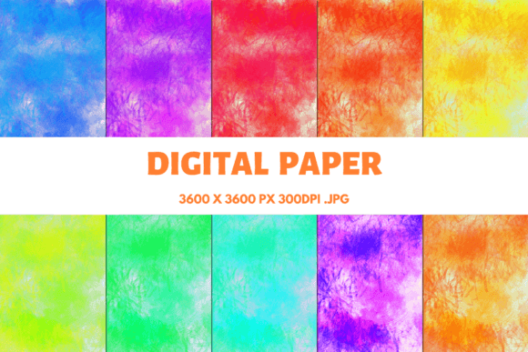 Vintage Texture Digital Papers Set 2