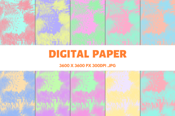 Vintage Texture Digital Papers Set 9